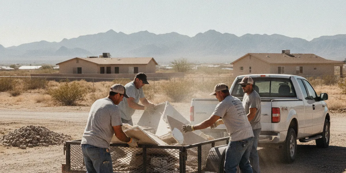 Construction Debris service in Chaparral NM