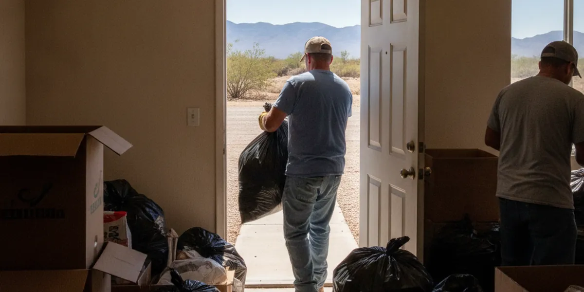 Full-home decluttering and hoarding cleanup in Chaparral