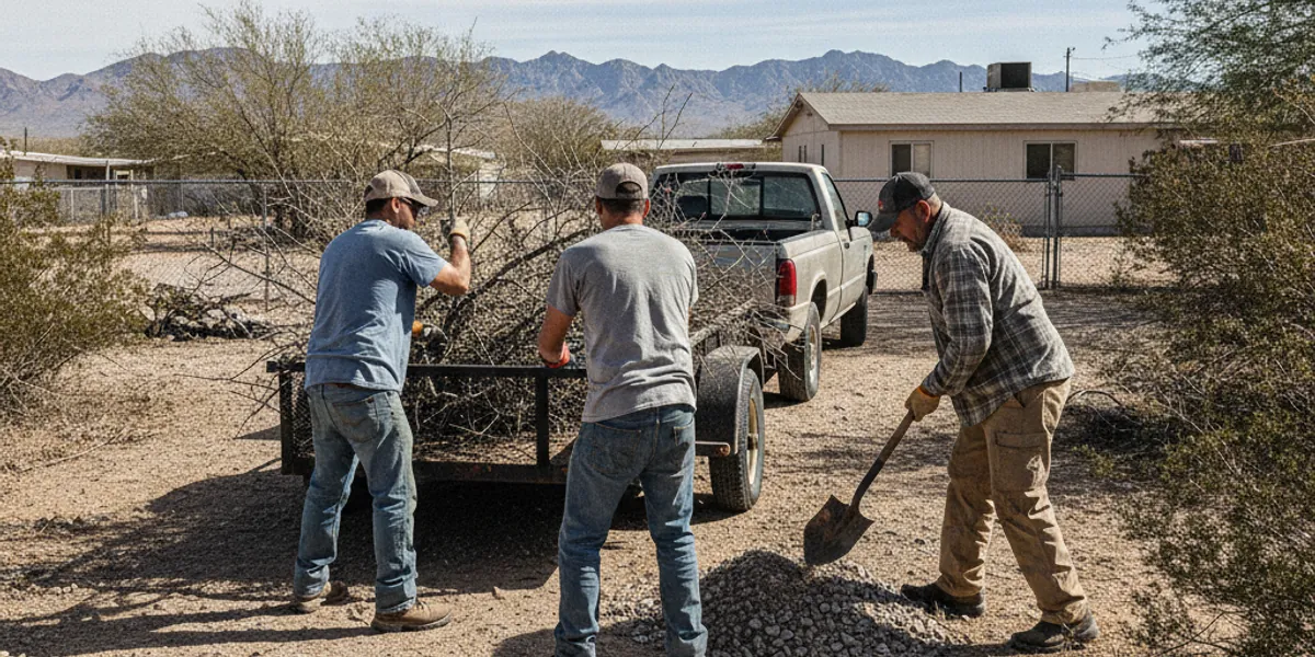 Yard Waste Removal service in Chaparral NM